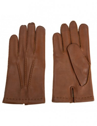 Men's Hand-Stitched Wool and Cotton...